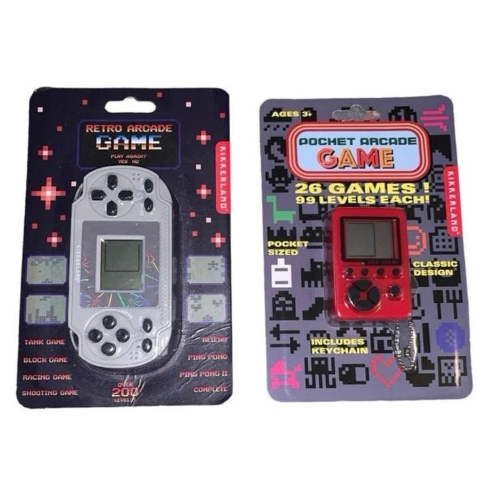 2 Mini Retro Arcade Pocket Games 49
games to play